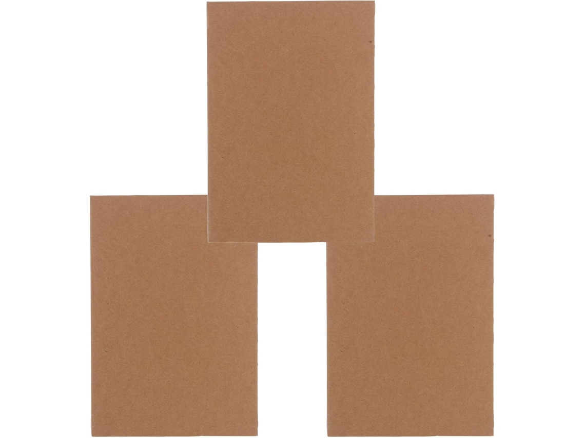 Cuaderno De Dibujo De Papel Kraft, 3 Libros, 128 Páginas Blancas Resistentes, 70 G/m²