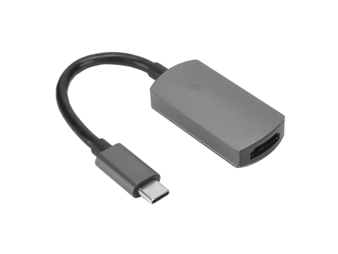 Adaptador De Interfaz Multimedia Usb-c A Hd 4k 60hz, Estación De Acoplamiento Portátil De Aluminio Gris