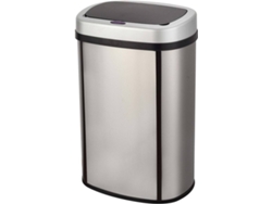 Cubo de Basura KITCHEN MOVE (Gris - Acero Inoxidable - 42 L)