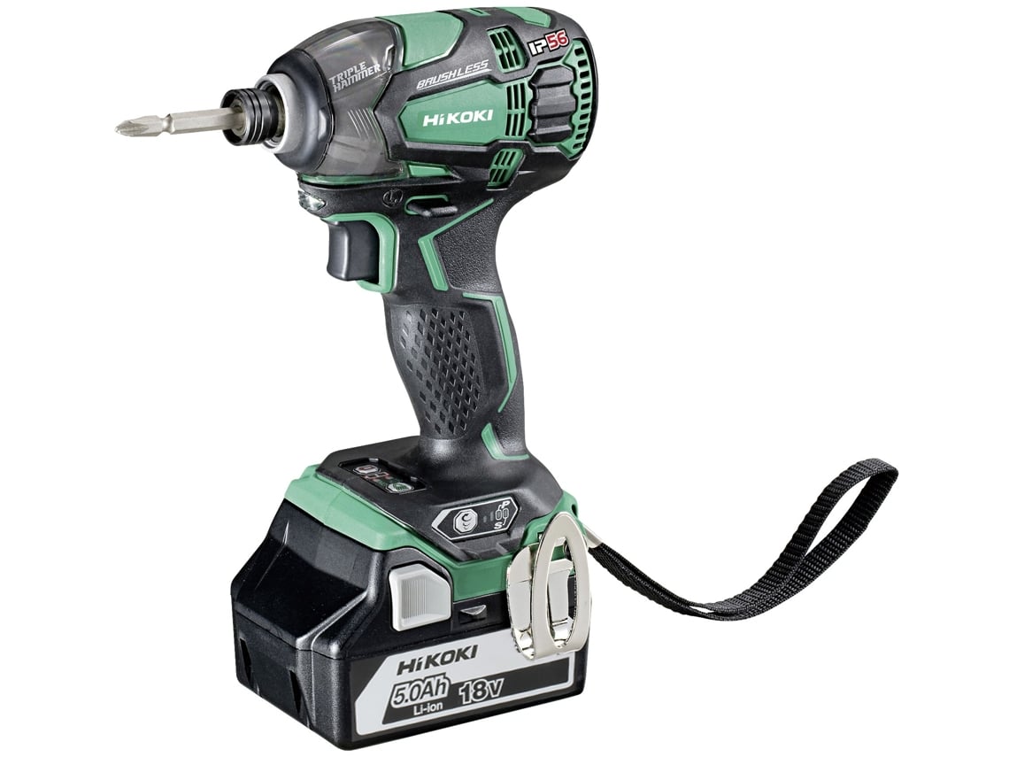 Hikoki WH18DBDL2 Atornillador de impacto a batería de litio