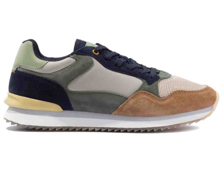 Zapatillas Toronto HOFF (Piel y textil-Verde-44)
