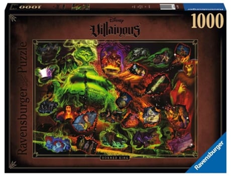 Puzzle RAVENSBURGER Disney Villainous rompecabezas 1000 pieza(s) Dibujos