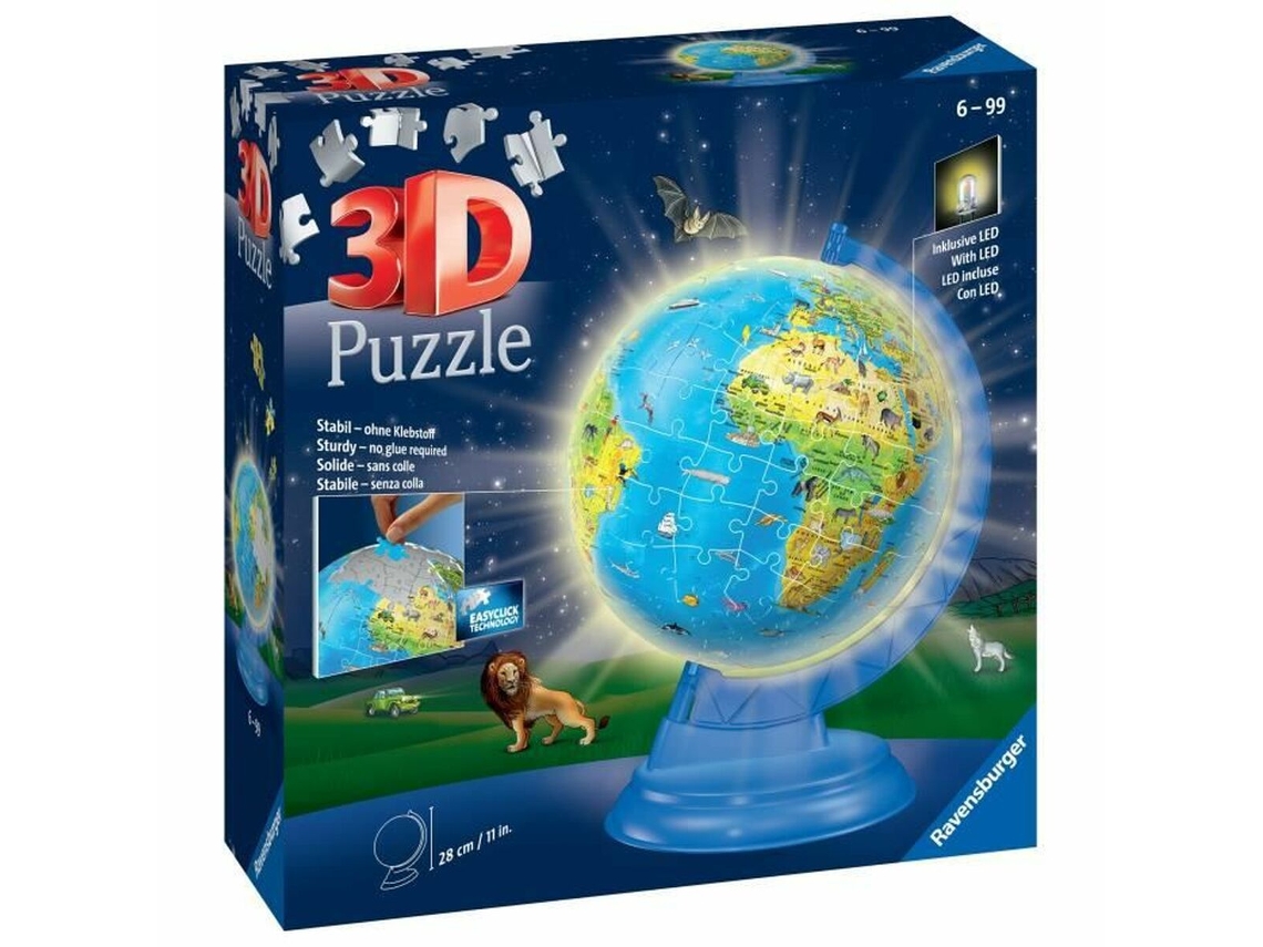 Puzzle RAVENSBURGER Earth (Edad Mínima Recomendada: 6 años - 188 Piezas)
