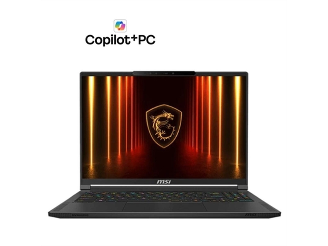 Laptop Msi 9s7-15fm35-012 (negro - 1 Tb Ssd - Enchufe Eu - 16" - Qwerty Español - 32 Gb Ram - Amd Ryzen 7 - Nvidia Geforce Rtx 5070)