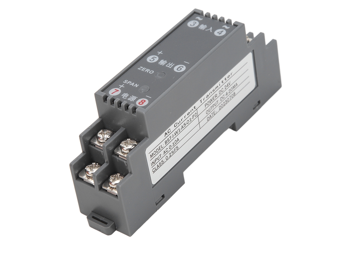 Transmisor De Corriente Ac 1 Entrada 1 Salida Conversión De Aislamiento De Señal 4-20ma Dc24v Para Aparatos De Control De Distribución De Energía