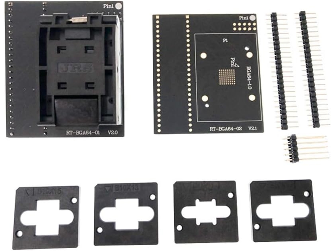 1 Adaptador BGA64 para programador de combustión RT809H RT BGA64 01 SFUSHOS