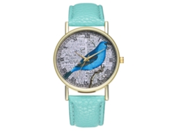 Reloj De Pulsera Analógico De Aleación Cuero Moda Ocio Regalo T138-a Mentha