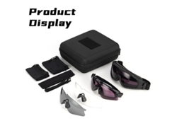 Kit 2 en 1 de gafas deportivas y gafas protectoras contra el viento Yuysan