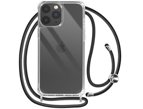 Funda con Cordón para iPhone 11 Pro Max AVIZAR Acrílico Transparente