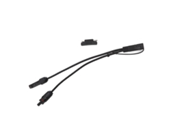 Cable Adaptador Para Panel Solar De 10 Awg A Sae Con Cubierta Impermeable De 0,35 M, Color Negro, Para Automóviles Y Motocicletas.