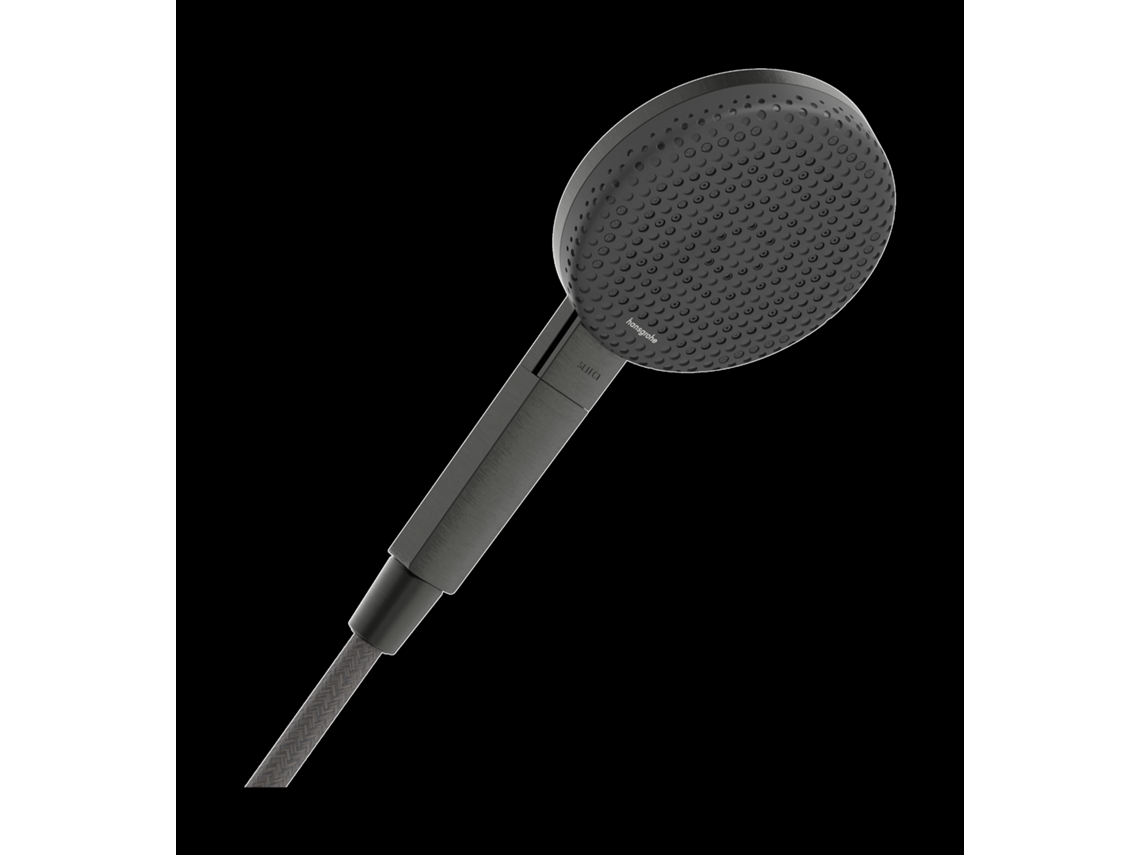Ducha de mano Raindance Alive Select S 125 3jet Ecosmart, 24511340, color cromo negro cepillado Hansgrohe