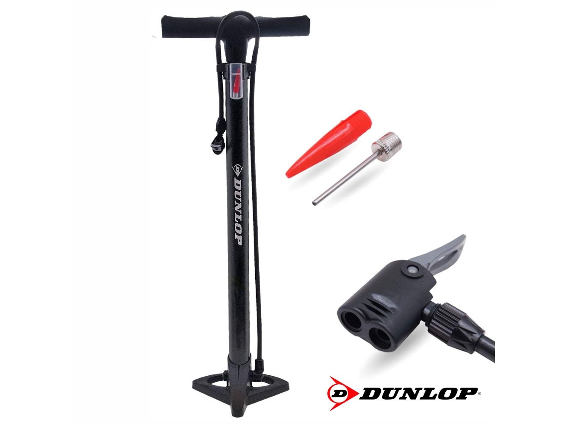 Bomba de pie para bicicleta Dunlop