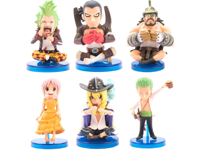 Figuras EASTVAPS One Piece (6 Piezas)