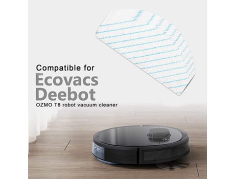 Accesorios de la serie Ecovacs T8, paño de limpieza desechable, Robot aspirador, almohadillas de fregona, repuestos de barrido