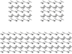 100 Piezas De Soportes Para Estantes Y Fijaciones Para Librerías