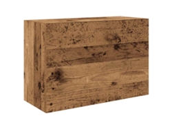 Maison Exclusive - Mueble De Pared Baño Madera Ingeniería Envejecida 60x25x40 Cm