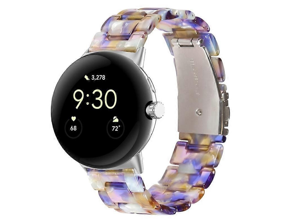 Pulsera de resina con tres cuentas para Google Pixel Watch