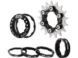 Piñón De Bicicleta Harilla, 17 Dientes, Accesorio Repuesto Para Bicicletas Una Sola Velocidad. Calidad