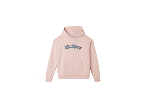 Sudadera con Capucha Unisex KICKERS Arch Rosa (M)