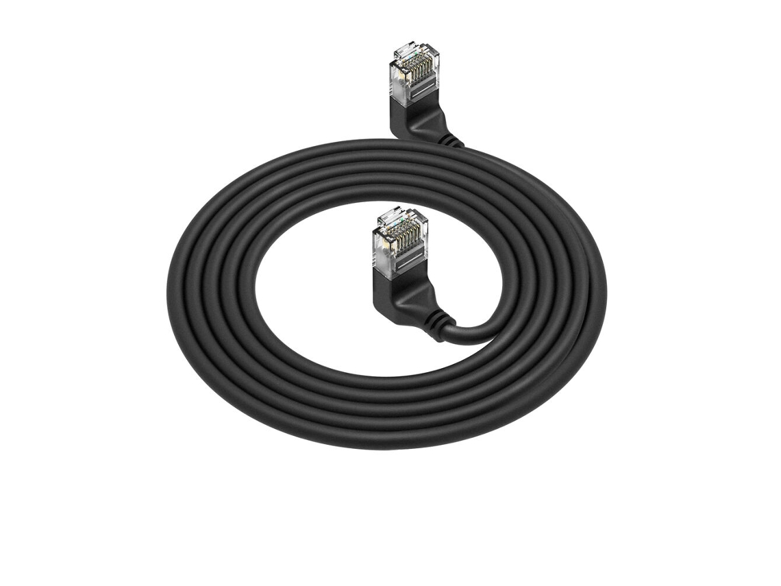 Cable de red DD6900 negro de 0,5 m Cat6a U/UTP Act (UTP)