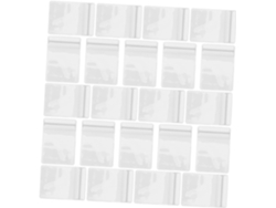 100 Piezas Bolsas Almacenamiento Pvc Transparente Joyas Auriculares Objetos Pequeños Prácticas