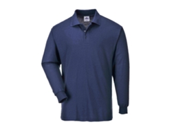 Polo De Manga Larga Genoa: Comodidad Y Estilo Azul Marino / 4xl
