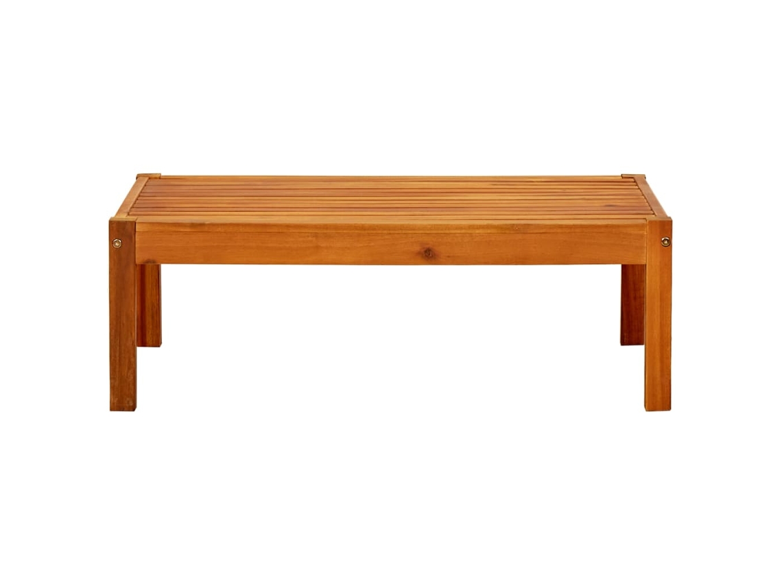 Mesa de jardín 85x57x29 cm Madera maciza de acacia EXCLUSIVA MAISON