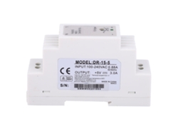 2026-fuente De Alimentación Switching De Ranura Din Dr-15 15w 5v 3a De Salida Única