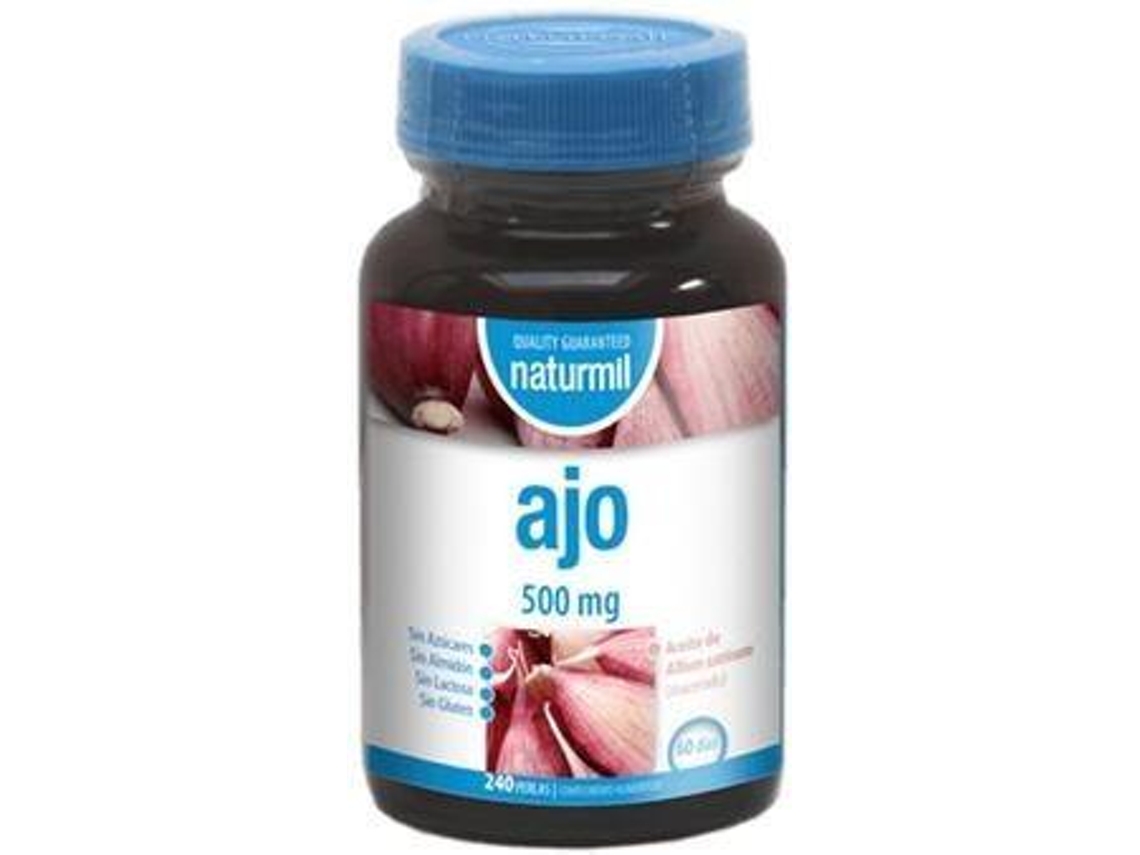 Suplemento Alimentar NATURMIL Ajo 240 (500 Mg - Perlas)