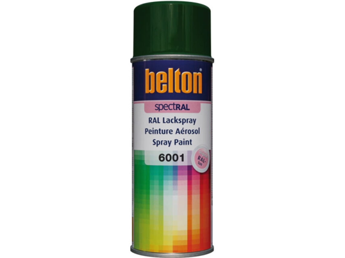 Spray Belton Spect Ral Brillante 400 Ml (Ral 6001 Verde Esmeralda)