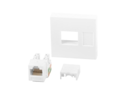 Entrada de pared Lanberg Cat.6 Utp Rj45