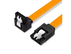 Cable Sata Iii De 6 Gbps De 45 Cm, Conector En Ángulo Descendente De 90° Con Clip De Cierre Seguro Panoona