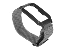 Correa Ajustable De Nailon Para La Muñeca Del Oppo Free Con Funda Deportiva Negra Transpirable.