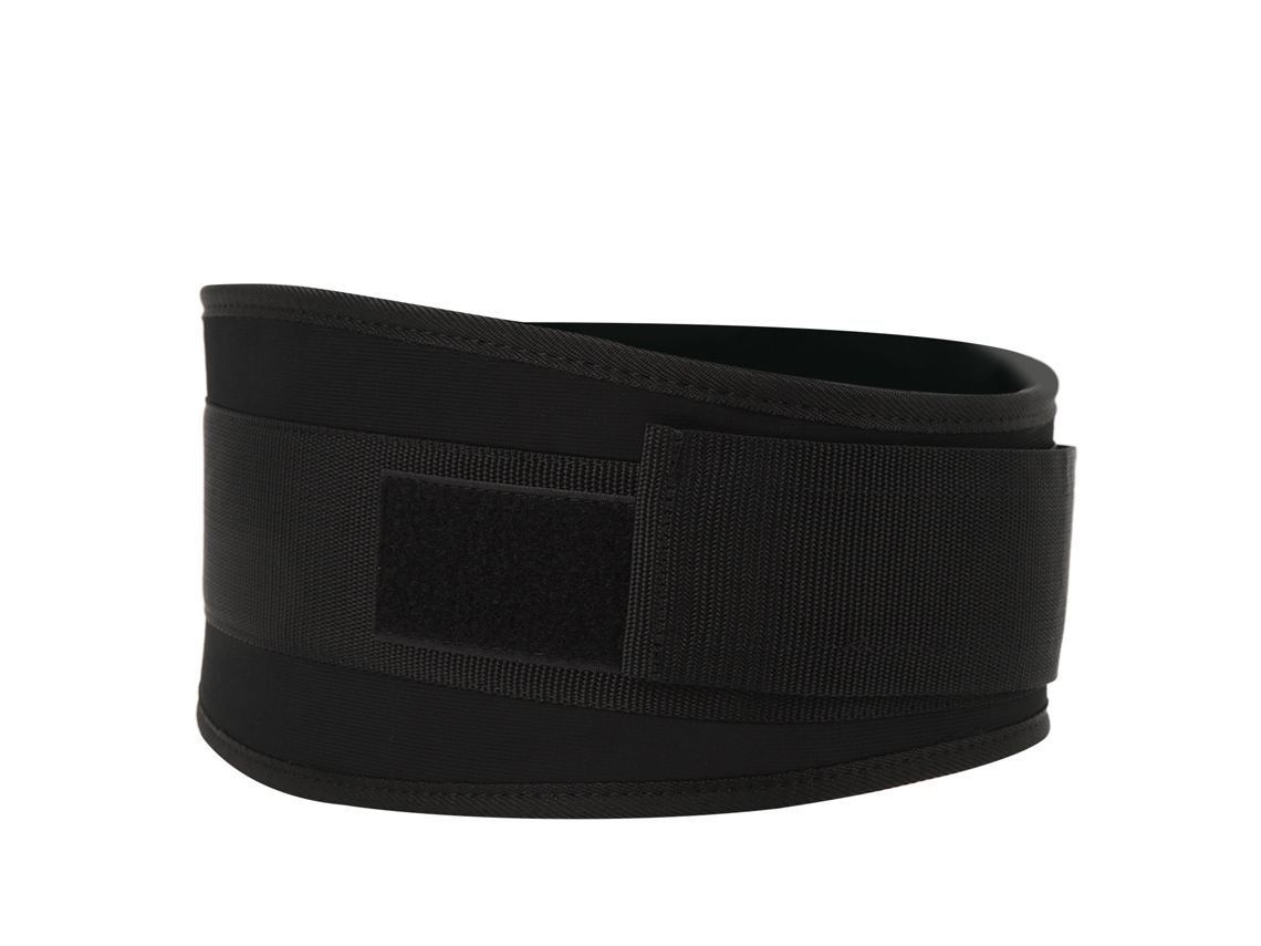Soporte lumbar ajustable, cómodo y transpirable, protección de espalda, negro, para deportes.