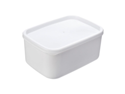 Recipiente Rectangular Hermético, A Prueba De Fugas Y Apto Para Microondas Para Almacenar Alimentos, 1400 Ml.