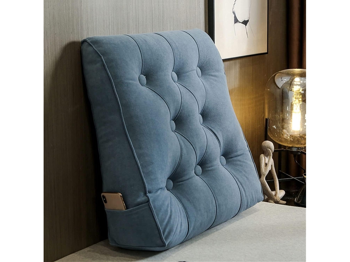 Almohada De Lectura Azul (45 Cm)