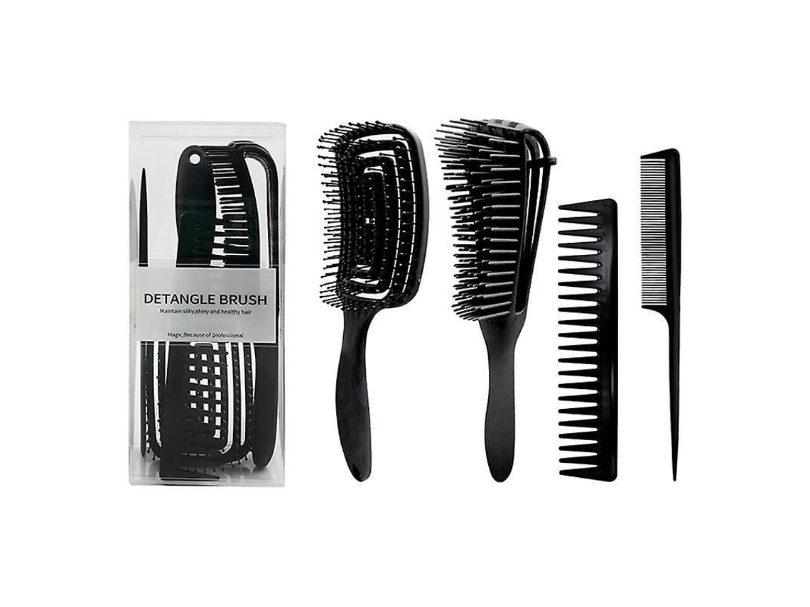 Juego De 4 Peines Profesionales Para Peinar Y Cuidar El Cabello.