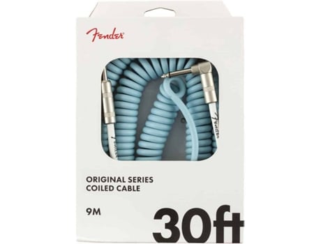 Cable para Instrumentos FENDER Series Jack/Jack Daphne Blue (9 m)
