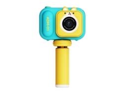Cámara Compacta Para Niños De 2,4 Pulgadas, Cámara Dual Hd De 4800 W - Azul Y Amarillo CHRUI
