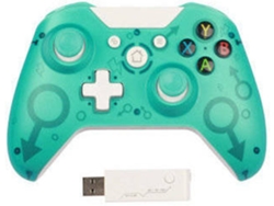 YIZHOOD Manette Sans Fil Xbox One Sans Fil 2.4 Ghz Compatible con Xbox One / Xbox One S / Xbox One X / Ps3 y Pcgreen YIZHOOD