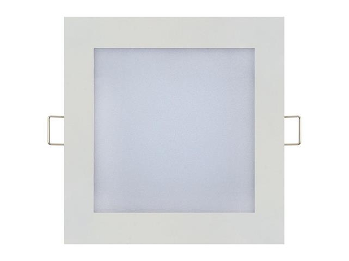 Extra Plano cuadrado LED blanco White 12W (Ec. 96W) 4200K Sol 170x170 mm HOROZ ELECTRIC