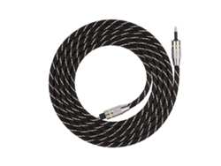 Cable De Audio Óptico Toslink A Conector Mini Jack De 3,5 Mm Spdif Chapado En Oro, 2 M