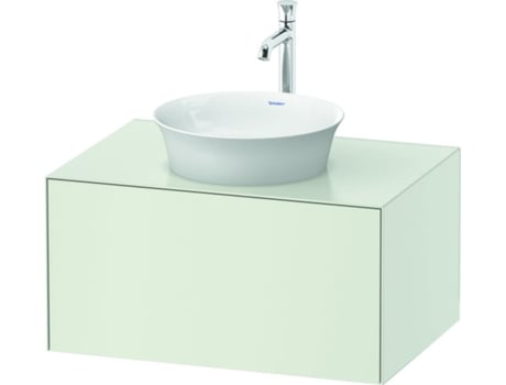 DURAVIT Tulip blanco, mueble de baño montado en la pared, ancho 800 x profundidad 550mm, con 1 extractor, con tecnología de punta, WT49750