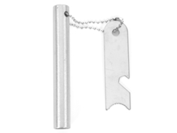 Kit de Inicio de Fuego con Bloque de Magnesio y Raspador de Acero Inoxidable para Campamento Salvaje Kofihety