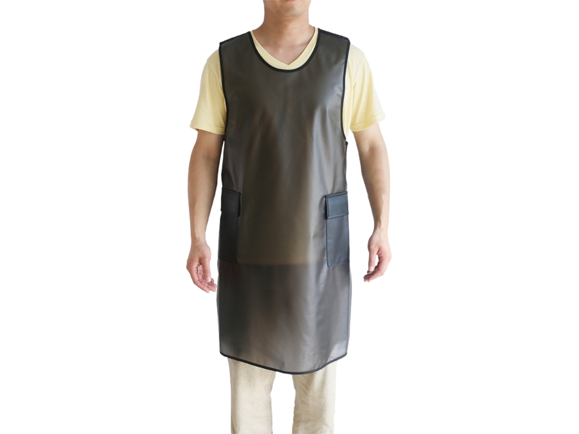 Delantal Masculino Impermeable En Tpu, Largo Hasta La Rodilla, Para Cocina O Piscina