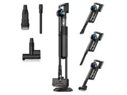 Aspiradores Verticals Jigoo V700 Sin Cable Con Estación De Carga Capacidad De Polvo 2.5l Colecta Automática De Polvo Potencia De Succión 33kpa