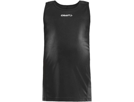 Camiseta de Hombre para Fútbol CRAFT Rush Negro (4/6 Años)