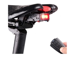 Luz trasera de bicicleta YIZHOOD DES114 (negra)