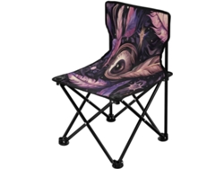 Silla Plegable De Camping Con Resistente Duradera Portátil Fácil Instalar