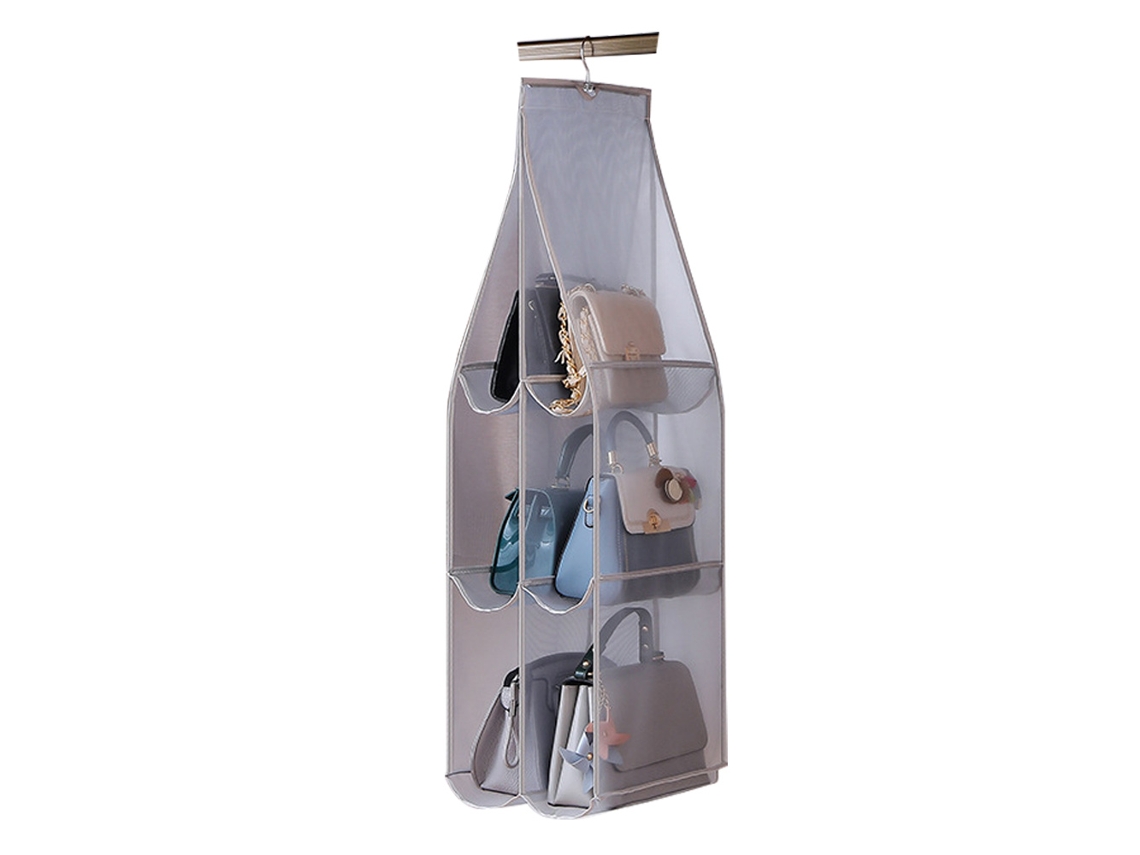 Organizador Bolsos Colgantes Bolsillos JEIIBRZUI Gris (37x18x4cm)